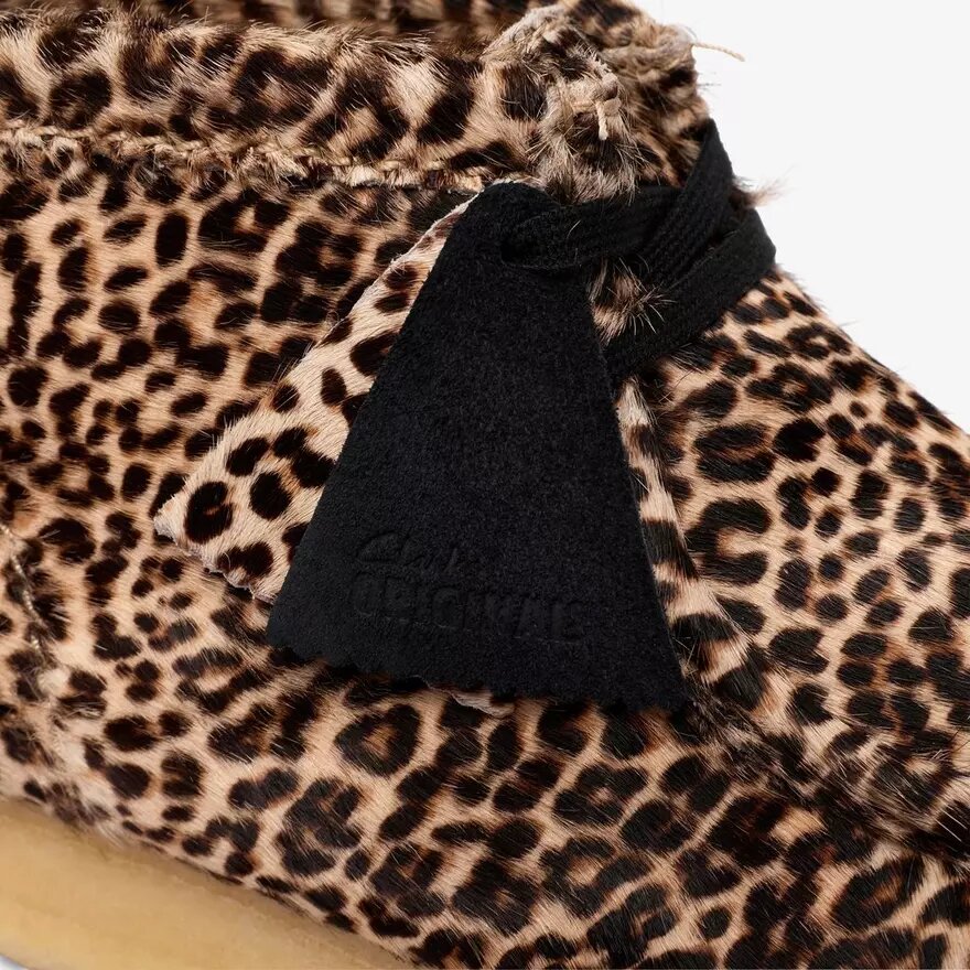 Mens Wallabee Boot Leopard Mens Wallabee Boot Leopard