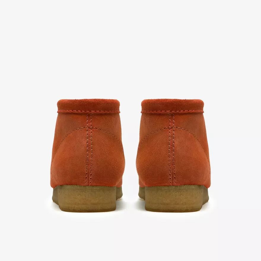 Mens Wallabee Boot Orange Suede Wallabees Mens Wallabee Boot Orange Suede Wallabees
