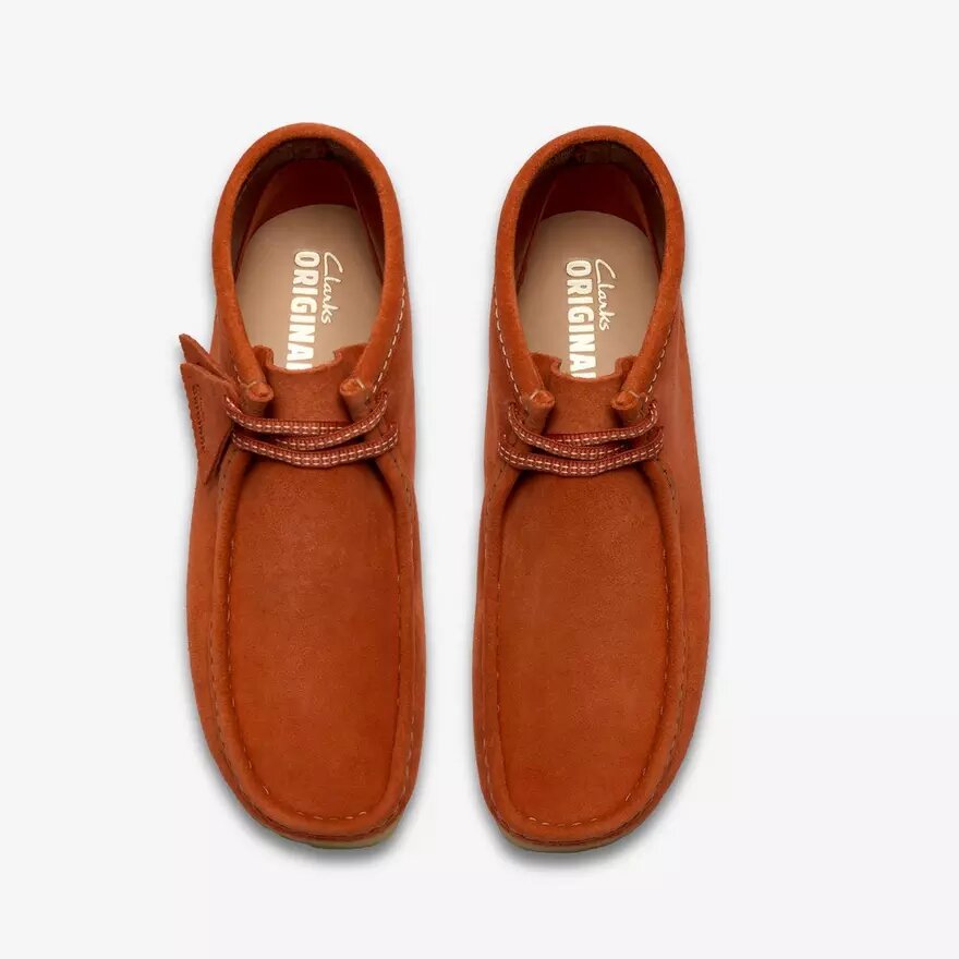 Mens Wallabee Boot Orange Suede Wallabees Mens Wallabee Boot Orange Suede Wallabees