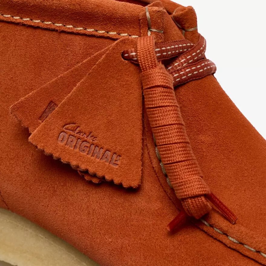 Mens Wallabee Boot Orange Suede Wallabees Mens Wallabee Boot Orange Suede Wallabees