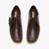 Mens Wallabee Dark Brown Leather Wallabees Mens Wallabee Dark Brown Leather Wallabees