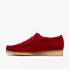 Mens Wallabee Deep Red Suede