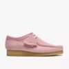 Mens Wallabee Light Pink Suede Wallabees