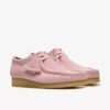 Mens Wallabee Light Pink Suede Wallabees