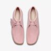 Mens Wallabee Light Pink Suede Wallabees