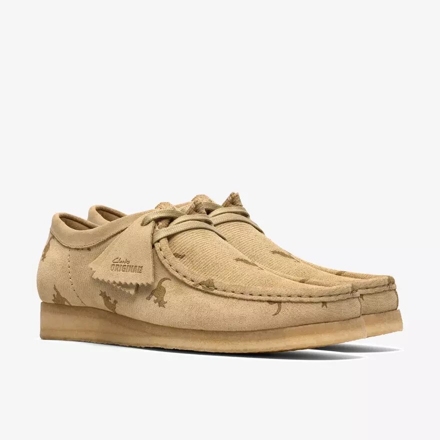Mens Wallabee Maple Combination Print Mens Wallabee Maple Combination Print