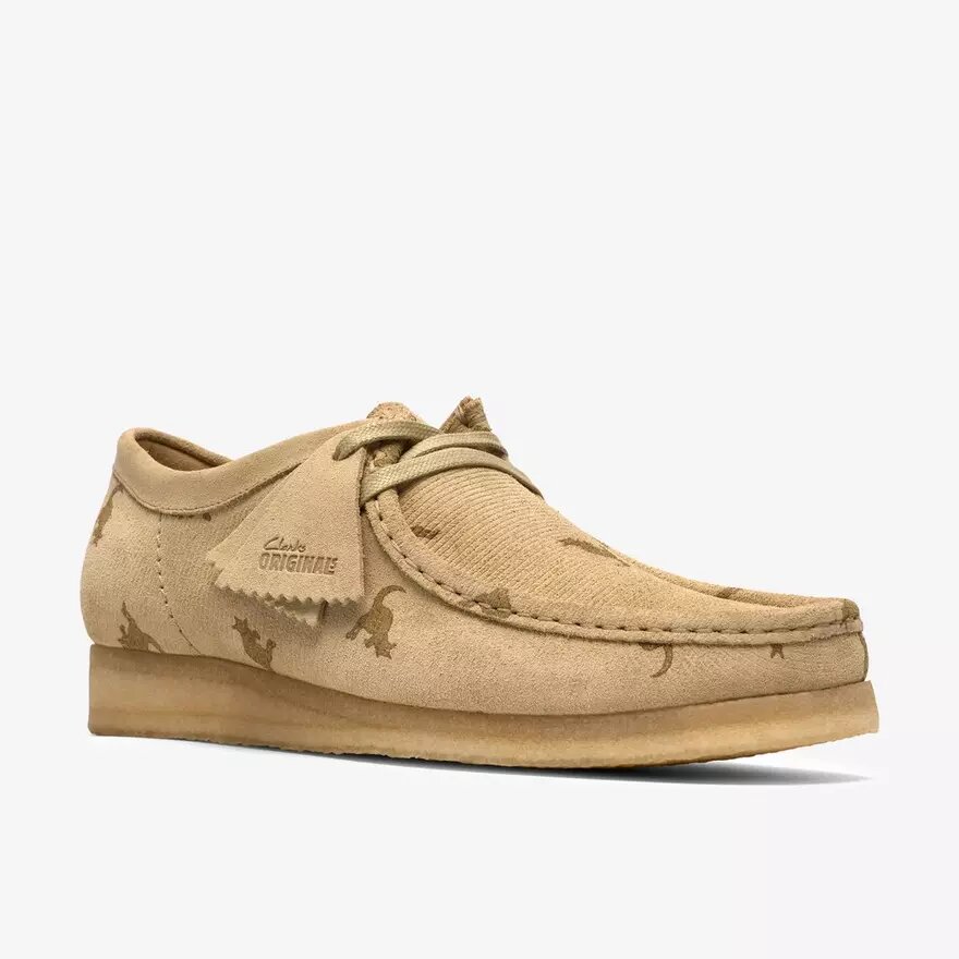 Mens Wallabee Maple Combination Print Mens Wallabee Maple Combination Print