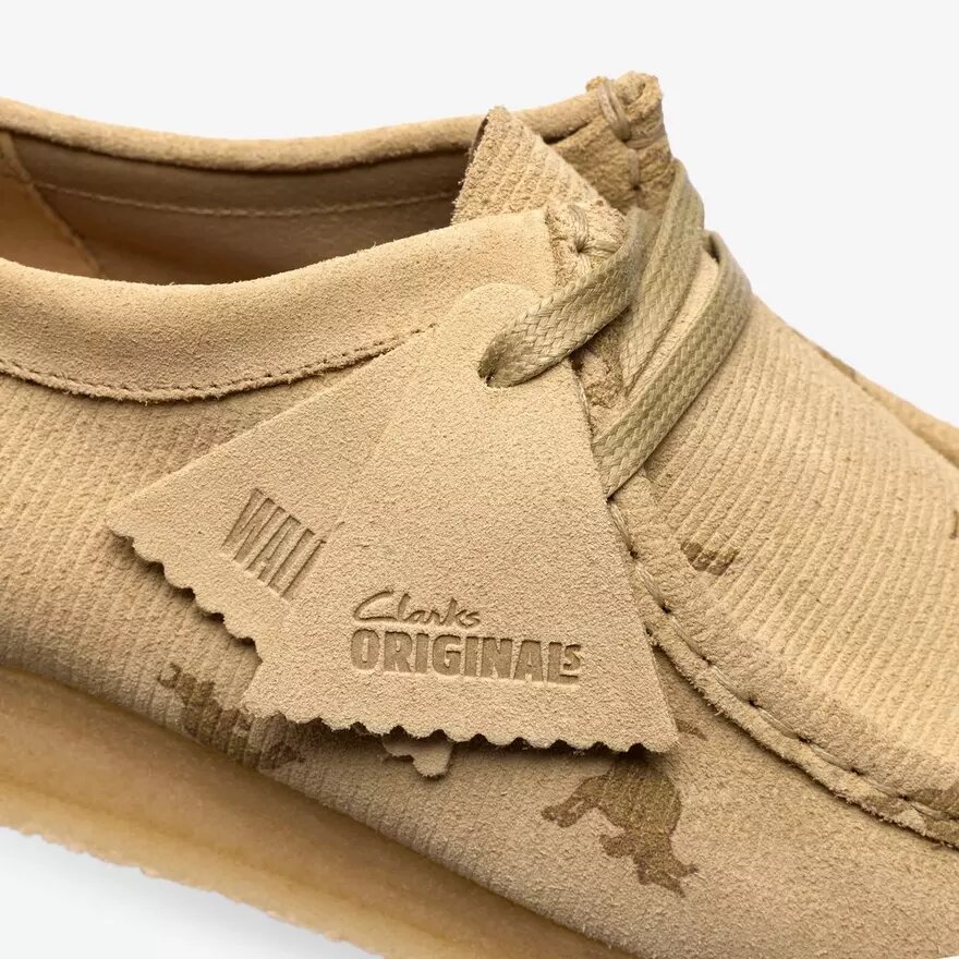 Mens Wallabee Maple Combination Print Mens Wallabee Maple Combination Print