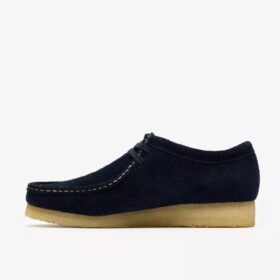 Mens Wallabee Navy Suede Wallabees