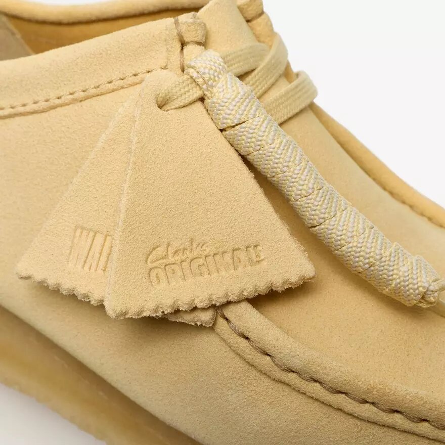 Mens Wallabee Pale Yellow Suede Wallabees Mens Wallabee Pale Yellow Suede Wallabees
