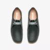 Mens Wallabee Rb Dark Green Leather Wallabees
