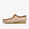 Mens Wallabee White Combination Leather