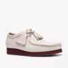 Mens Wallabee White Leather