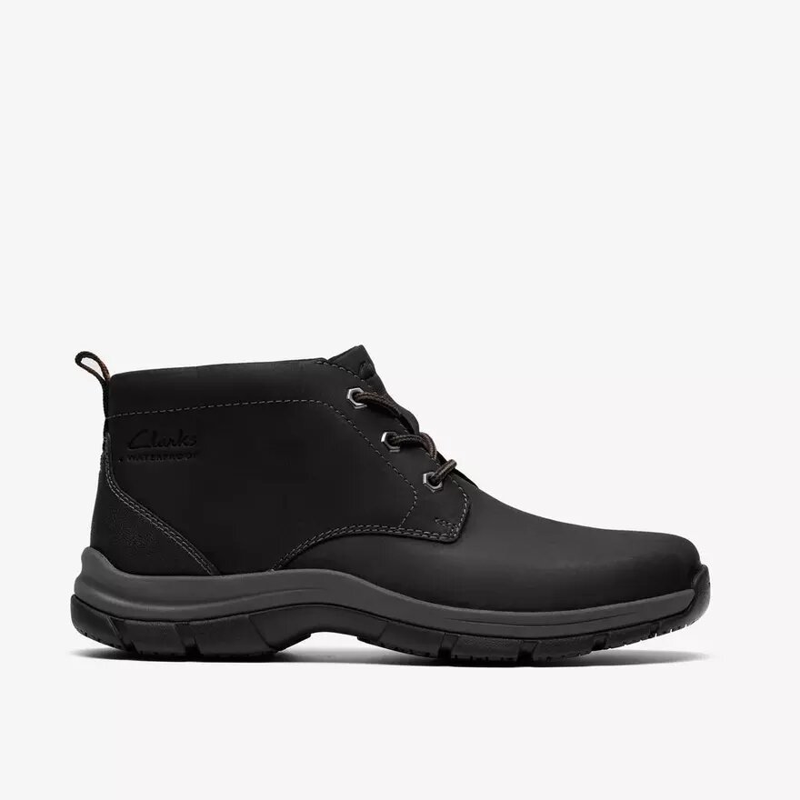 Mens Walpath Chukka Black Leather Boots Mens Walpath Chukka Black Leather Boots