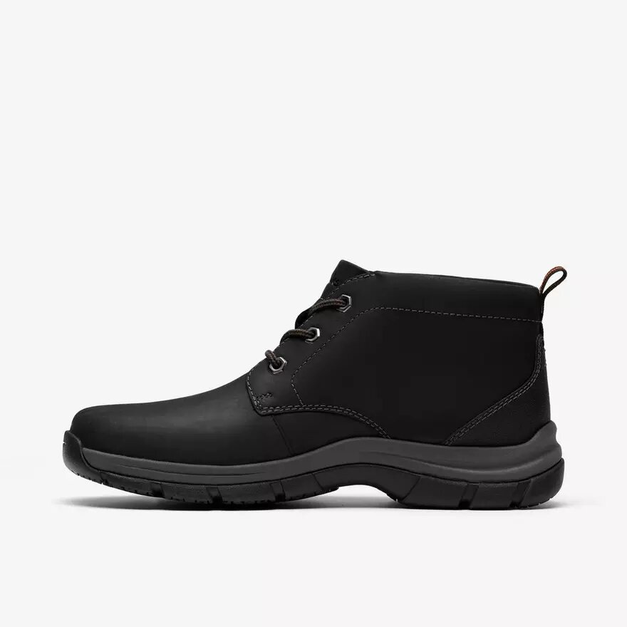 Mens Walpath Chukka Black Leather Boots Mens Walpath Chukka Black Leather Boots
