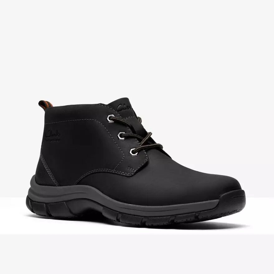 Mens Walpath Chukka Black Leather Boots Mens Walpath Chukka Black Leather Boots