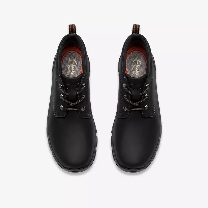 Mens Walpath Chukka Black Leather Boots Mens Walpath Chukka Black Leather Boots