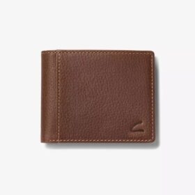 Mens Weathered Pebble Slimfold Wallet Brown Wallets Us