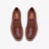 Mens Weltridge Moc Dark Tan Leather Boat Shoe Mens Weltridge Moc Dark Tan Leather Boat Shoe