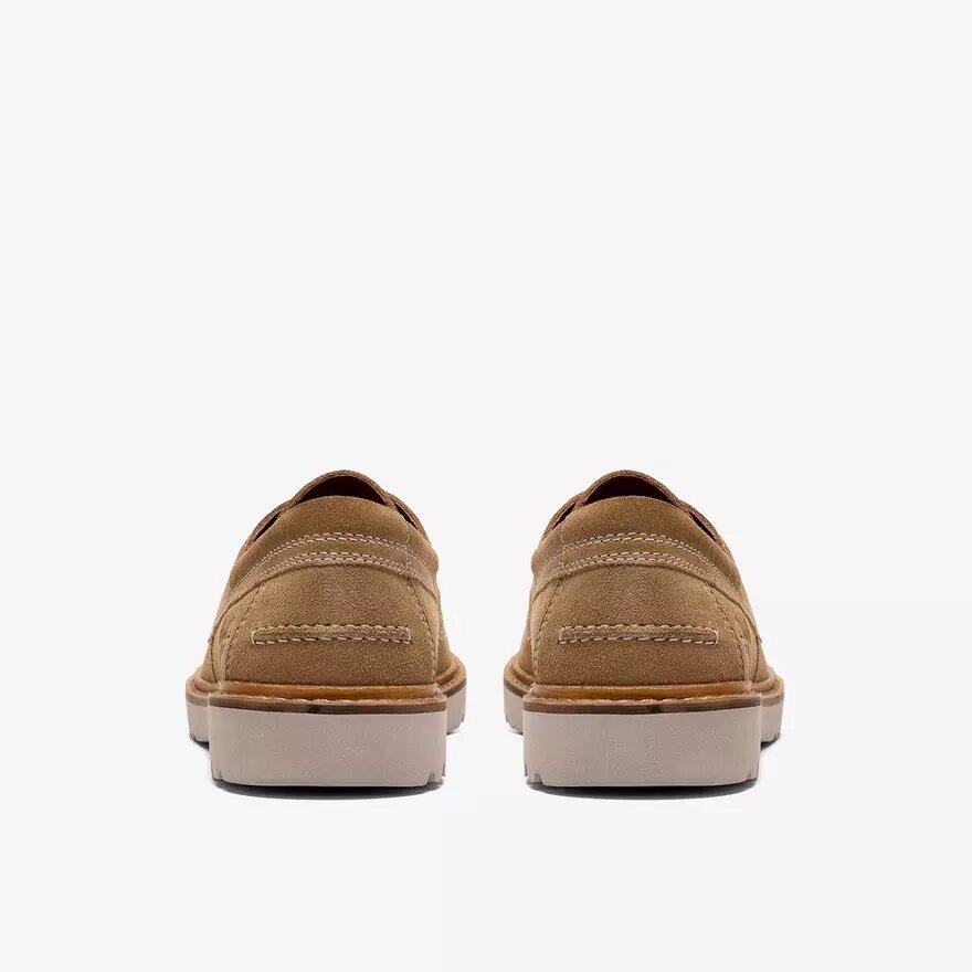 Mens Weltridge Moc Sand Suede Boat Shoe Mens Weltridge Moc Sand Suede Boat Shoe