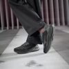 Pace Walk Men’s Black Athleisure Shoes Pace Walk Men’s Black Athleisure Shoes