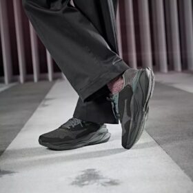 Pace Walk Men’s Black Athleisure Shoes