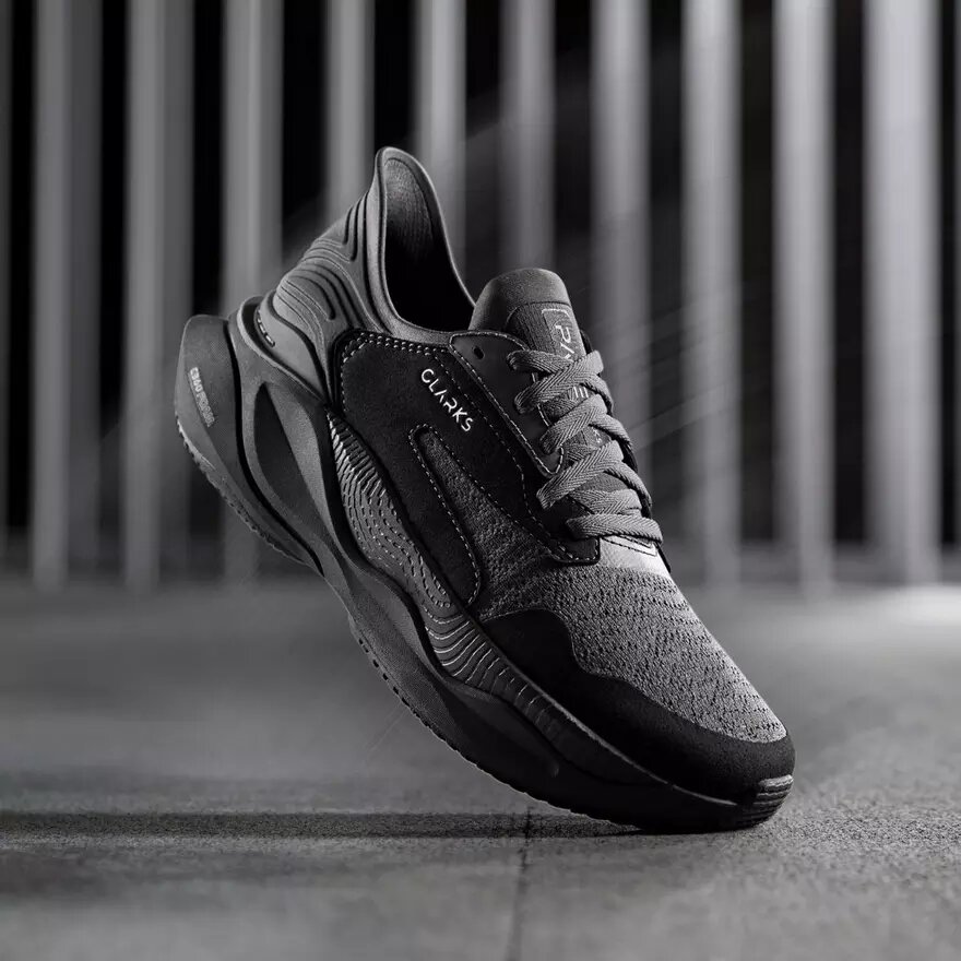 Pace Walk Men’s Black Athleisure Shoes Pace Walk Men’s Black Athleisure Shoes