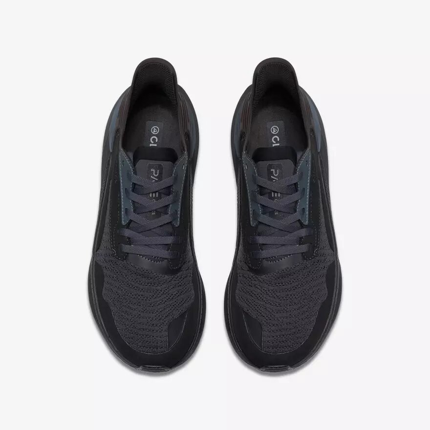 Pace Walk Men’s Black Athleisure Shoes Pace Walk Men’s Black Athleisure Shoes