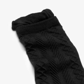 Ruffle Crew Black Socks Ruffle Crew Black Socks