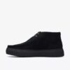 Torhill Hi Black Suede Ankle Boots
