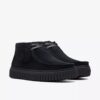 Torhill Hi Black Suede Ankle Boots