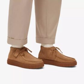 Torhill Hi Dark Sand Suede Ankle Boots