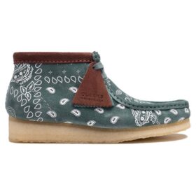 Wallabee Boots “Green Paisley” 26168803