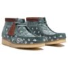 Wallabee Boots “Green Paisley” 26168803
