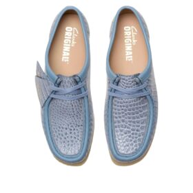 Wallabee Croc “Powder Blue” 26180681