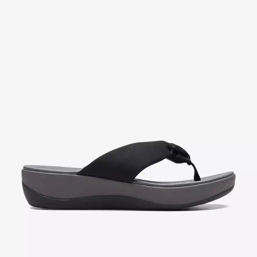 Women’s Arla Glison Black Fabriccloudsteppers™ Flip Flops Women’s Arla Glison Black Fabriccloudsteppers™ Flip Flops