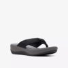 Women’s Arla Glison Black Fabriccloudsteppers™ Flip Flops Women’s Arla Glison Black Fabriccloudsteppers™ Flip Flops