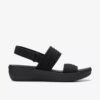 Women’s Arla Stroll Black Cloudsteppers™ Wedges