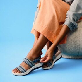 Women’s Arla Stroll Blue  Cloudsteppers™ Wedges