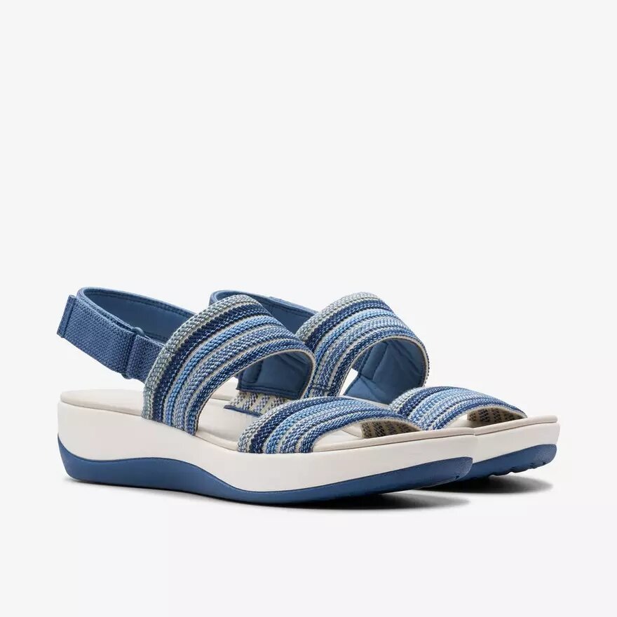 Women’s Arla Stroll Blue Cloudsteppers™ Wedges Women’s Arla Stroll Blue Cloudsteppers™ Wedges
