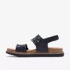 Women’s Arwell Glide Black Combination Flat Sandals Women’s Arwell Glide Black Combination Flat Sandals