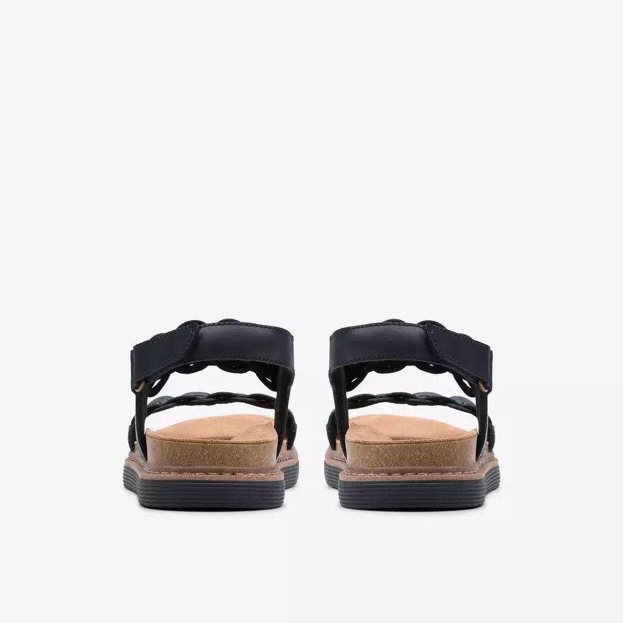 Women’s Arwell Glide Black Combination Flat Sandals Women’s Arwell Glide Black Combination Flat Sandals