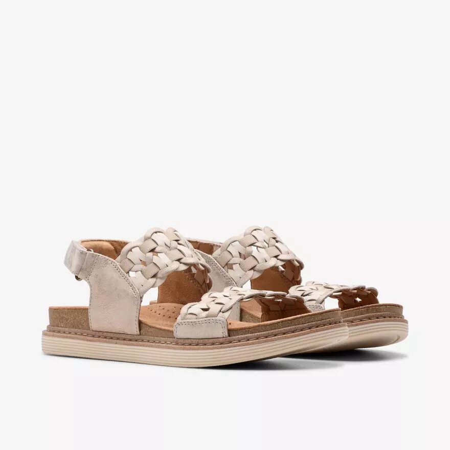 Women’s Arwell Glide Metallic Combination Flat Sandals Women’s Arwell Glide Metallic Combination Flat Sandals