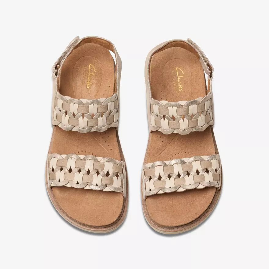 Women’s Arwell Glide Metallic Combination Flat Sandals Women’s Arwell Glide Metallic Combination Flat Sandals