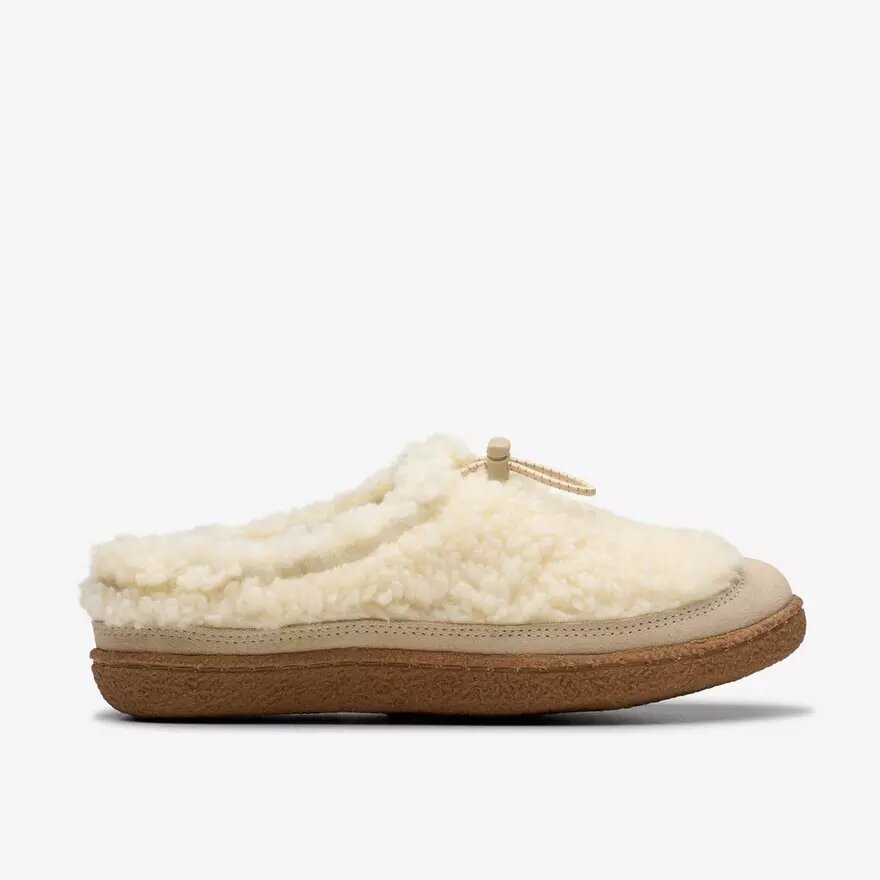 Women’s Belle Wych Ivory Slippers Women’s Belle Wych Ivory Slippers