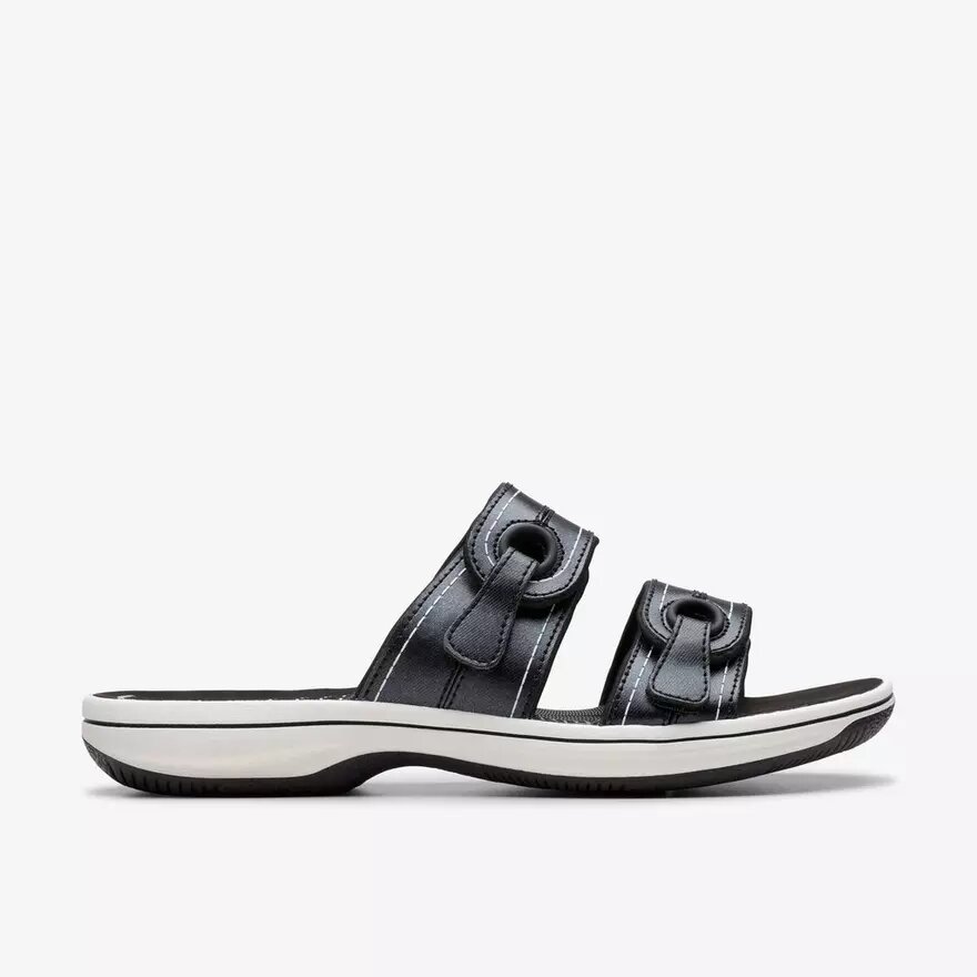 Women’s Breeze Maye Black Cloudsteppers™ Slide Sandals Women’s Breeze Maye Black Cloudsteppers™ Slide Sandals
