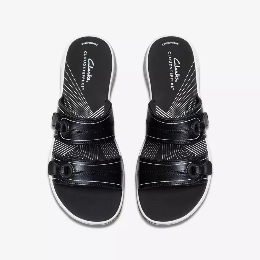 Women’s Breeze Maye Black Cloudsteppers™ Slide Sandals Women’s Breeze Maye Black Cloudsteppers™ Slide Sandals