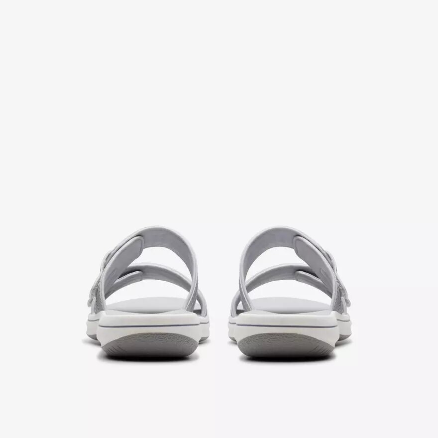 Women’s Breeze Maye Silver Flat Cloudsteppers™ Sandals Women’s Breeze Maye Silver Flat Cloudsteppers™ Sandals