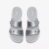 Women’s Breeze Maye Silver Flat Cloudsteppers™ Sandals Women’s Breeze Maye Silver Flat Cloudsteppers™ Sandals