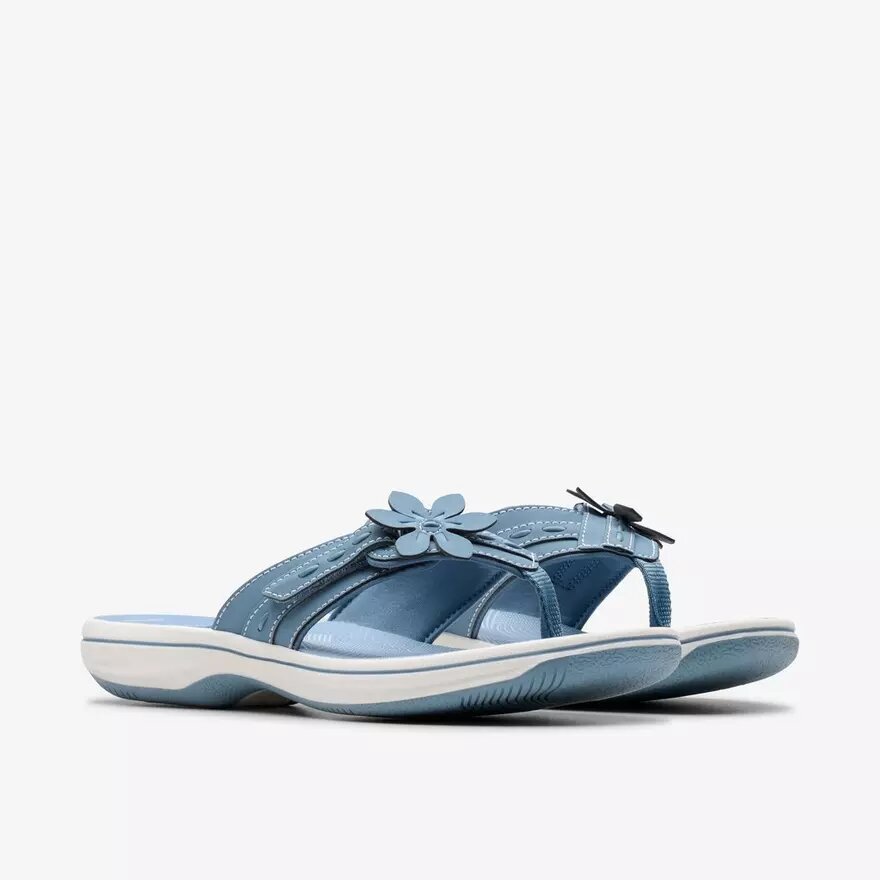 Women’s Breeze Opal Denim Cloudsteppers™ Flip Flops Women’s Breeze Opal Denim Cloudsteppers™ Flip Flops